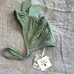 Kate Quinn Green Baby Bonnet